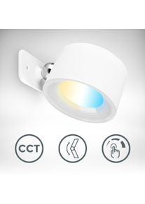 B.K.LICHT Led-wandlamp BKL1596 Magnetische accu wandlamp, 3-niveau dimmer, met USB-C (1 stuk) wandlampen wit