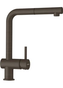 Schock Keukenkraan EPOS SB uitschuifbare uitloop, terugstroombeveiliging, zwenkbereik 180&deg; keukenkranen bruin