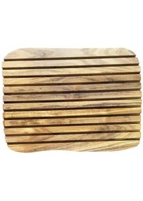 aida RAW Snijplank RAW Teak organische vorm snijplanken bruin