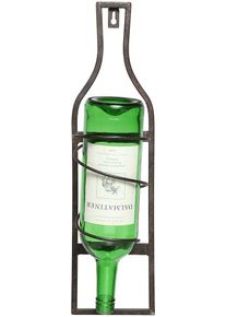 AMBIENTE HAUS Flessenhouder om op te hangen 45 cm (1 stuk) wijnrekken bruin