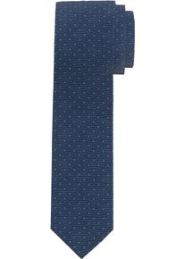 OLYMP Stropdas Zijden stropdas heren stropdassen blauw