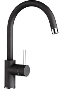 Schock Keukenkraan Plutos Hogedruk, vaste uitloop, temperatuurbegrenzer, zwenkbereik 360&deg; keukenkranen maat -