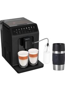 Krups Volautomatisch koffiezetapparaat EA897B Evidence ECOdesign, van 62%* gerecycled kunststof, tot 90% recyclebaar, incl. emsa travel mug ter waarde