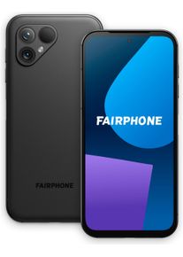 FAIRPHONE Smartphone 5 128GB, 128 GB telefonie zwart