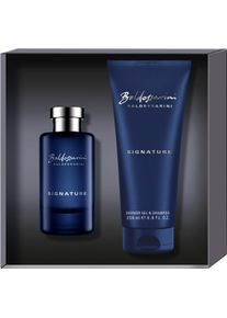 Baldessarini Geurset Signature Duo Set met intensief karakter (set, 2-delig) heren geursets blauw
