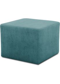 Inosign Hocker Jadelyn Corduroy bekleding, passend bij de slaapbank hockers maat Cord blauw