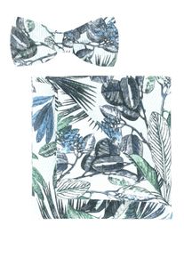 OLYMP Vlinderdasje (set) heren stropdassen blauw