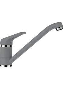 Schock Keukenkraan Cosmo Feestuitloop, waterbesparende perlator, draaibereik 360&deg; keukenkranen maat - grijs