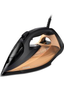 Philips Stoomstrijkijzer DST7040/80 SteamGlide Elite strijkzool, 300 ml waterreservoir en 50 gr/min continue stoomopbrengst stoomstrijkijzers zwart