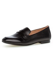 Gabor Loafers Slipper, business schoen met versierband en blokhak dames loafers maat 37 zwart