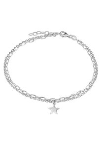 Firetti Enkelkettinkje Sieraad cadeau zilver 925 lichaams-sieraad ankerketting dames enkelkettinkjes zilver(kleur)