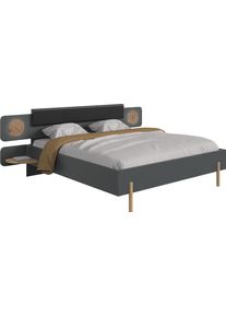 wimex Futonbed Toscana Met indirecte ledverlichting futonbedden zwart