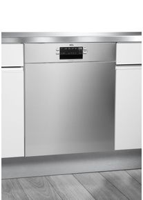 AEG Onderbouwvaatwasser FUE53610ZM, 81,8 cm x 59,6 cm, met airdry-technologie inbouw vaatwassers zilver(kleur)