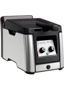 Tefal Friteuse Clear Duo actief filtersysteem, thermostaat, timer, fr600d friteuses zilver(kleur)