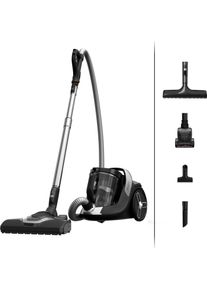 Rowenta Stofzuiger RO7C66 Green Force Cyclonic Effitech stofzuigers zonder zak zwart