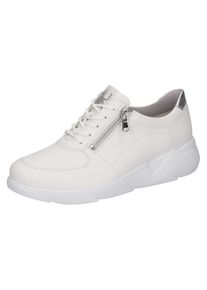 Waldläufer Waldläufer Sneakers met sleehak K-FUNKY , vrijetijdsschoen, lage schoen, veterschoen, breedte k voor de stevige voet dames sleehak sneakers maat 7,5