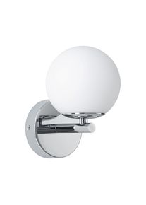 Paulmann Led-wandlamp Selection Bathroom Gove IP44 5W 3000K Satin, Glas/Metaal (1 stuk) wandlampen zilver(kleur)