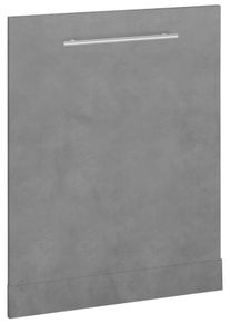 Wiho-Küchen wiho Küchen Frontstrook Flexi2 voor volledig integreerbare vaatwasser toebehoren grijs