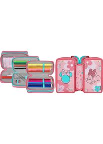 Scooli Etui Tripledecker, Minnie Mouse etuis roze