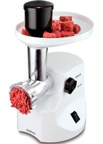 Kenwood Vleesmolen MG 450 2 worstenmaker-opzet, 1 kibbeh-opzet, 3 gatschijven vleesmolens wit