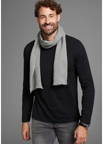 MAN'S WORLD Man's World Sjaal van knuffelzacht materiaal - nieuw heren sjaals grijs