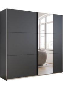 Rauch Zweefdeurkast Kledingkast draaideurkast kast garderobe KRONACH TOPSELLER met spiegel en veel opbergruimte, metalen greepstrips, made in germany