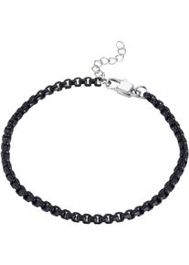 Firetti Enkelkettinkje Sieraad cadeau roestvrij staal enkelband Venetiaanse ketting kleur dames sieraden zwart