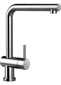 Schock Keukenkraan Epos W Chroom, voorraam montage, uitschuifbare uitloop, lage druk keukenkranen zilver(kleur)