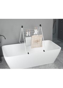 Colombo New Scal Colombo Newscal Droogrek voor in de badkuip BAGNO 10 m drooglengte, opklapbaar, staal/kunststof droogrekken maat - zwart