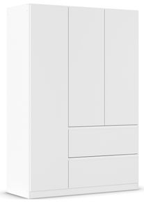 Rauch Draaideurkast Kledingkast Kast Garderobe Slaapkamerkast JOEL met twee lades, met push-to-open functie made in germany kledingkasten wit