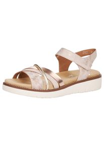 Remonte Sandalen , sleehak, zomerschoen, sandalette met uitneembare zachte inlegzool dames sandaaltjes maat 38 roze