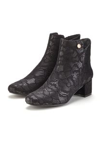 Lascana Laarsjes Laarzen, boots in elegant spitz ontwerp VEGAN dames enkellaarsjes maat 35 zwart