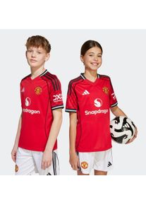 adidas Performance Voetbalshirt MUFC H JSY Y jongens voetbalshirts maat 140 rood