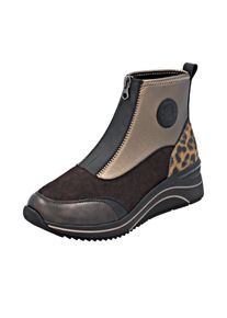Remonte Sneakers met sleehak Casual-boots, enkellaars, plateauboots met Lite´n Soft-uitrusting dames sleehak sneakers maat 40 zwart