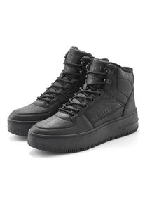 ELBSAND Sneakers met knuffelig warm voering, vrijetijdsschoen, lage schoen, high top sneaker dames schoenen maat 39 zwart