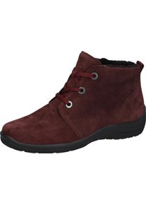 Waldläufer Waldläufer Winterlaarzen HESNA ankle boot, lace-up boots in comfort width h = very wide dames winterlaarsjes maat 5 (38) rood