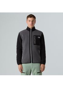 The North Face Fleecejack Yumiori fleecejack voor heren met doorlopende rits heren fleece vesten maat S grijs