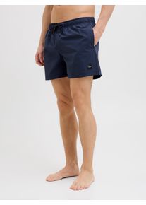 Jack & Jones Jack & Jones Zwemshort JPSTMAUI Zwemshort met elastische band en normale snit heren zwembroeken maat S blauw