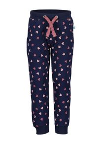 Blue Seven Sweatbroek in geweldige hartjes-alloverprint meisjes sweatbroeken maat 110 blauw