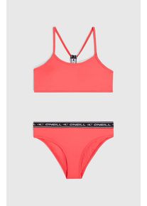 O`Neill O'Neill Bustierbikini O'NEILL SPORTCLUB BIKINI SET meisjes bikini's maat 164 (158) rood