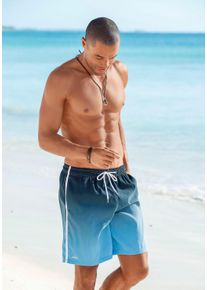 Buffalo Zwemshort met verloop heren zwembroeken maat L (52) blauw