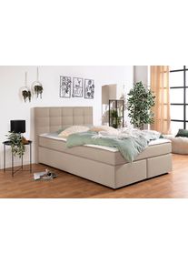 Inosign Boxspring OVALO optioneel met bedbox, verkrijgbaar in h2, h3 & h4 boxsprings