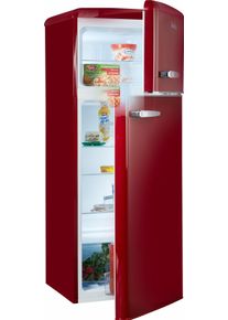 Amica Koel-vriescombinatie KGC 15636 P koelkasten rood