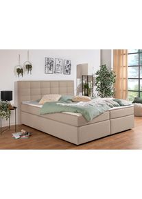 Inosign Boxspring OVALO optioneel met bedbox, verkrijgbaar in h2, h3 & h4 boxsprings