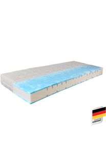 Beco Gelschuimmatras GUMO MAXX, 7 zones matras 90x200, 140x200 en andere maten drukverlagende gel-schuimlaag, zachte & stevige kant, ademend hoogte 25