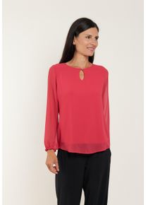 Seidel Moden Blouse met lange mouwen met ondoorzichtige jerseyvoering - made in germany dames blouses maat 36