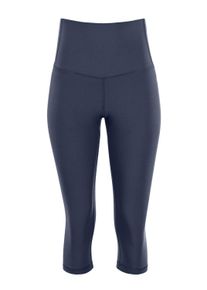 WINSHAPE Legging 3/4 Functional Comfort HWL217C met v-vorm applicatie en core-band dames broeken maat L grijs