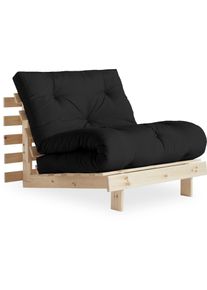 KARUP Slaapbank Daybed Roots Slaapbank – ??Gastenbed & Bank van FSC-Grenen bedden maat Katoenmix grijs