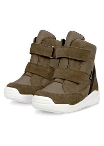 Ecco Snowboots Winterlaarzen URBAN MINI winter boots, velcro boots, winter boots with velcro strap, gore-tex jongens laarzen maat 20 groen