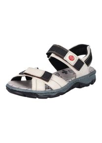 Rieker Sandalen zomerschoen, outdoorschoen, sleehak, in trekkinglook dames sportieve sandalen maat 39 beige